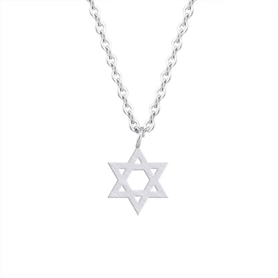 David Pendant Necklace  Emblem Talisman Seal of Solomon Sign