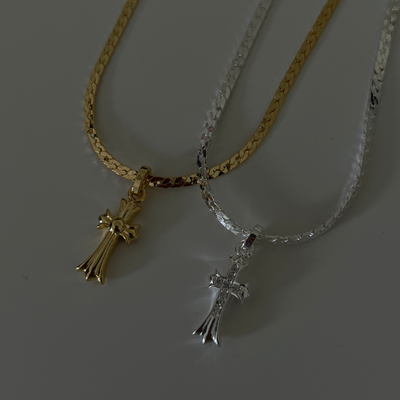 Crossed Necklace