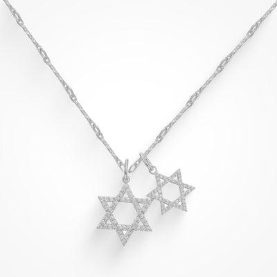 Double Star Necklace